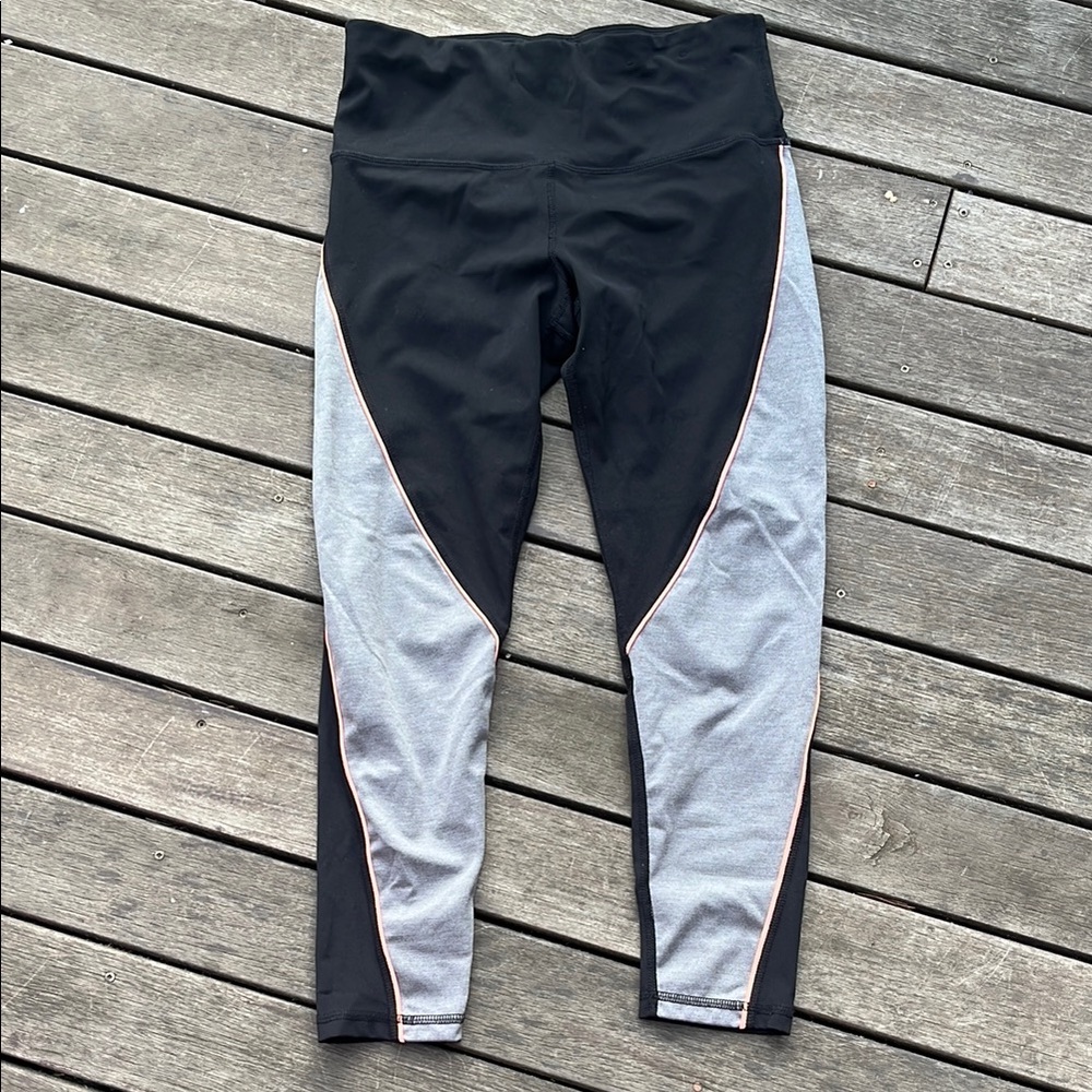 Black and Gray Leggings